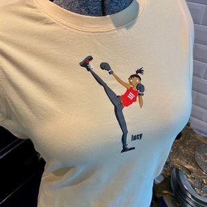 “Lucy” sleeveless t -shit